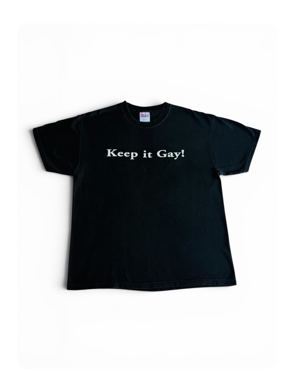 ★ Vintage Hanes “Keep it Gay!” The Producers Musical Casual T-shirt Black L ★